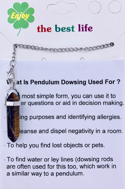 Edelsteen Pendel - Tijgeroog