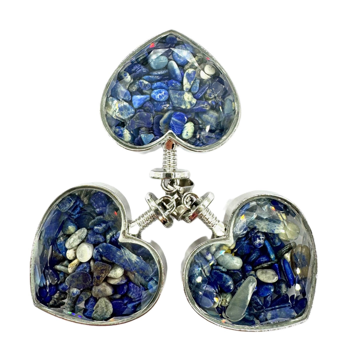 Edelstein-Herzanhänger – Lapislazuli (3.)