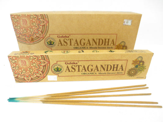 Goloka Astagandha Natural Masala Räucherstäbchen
