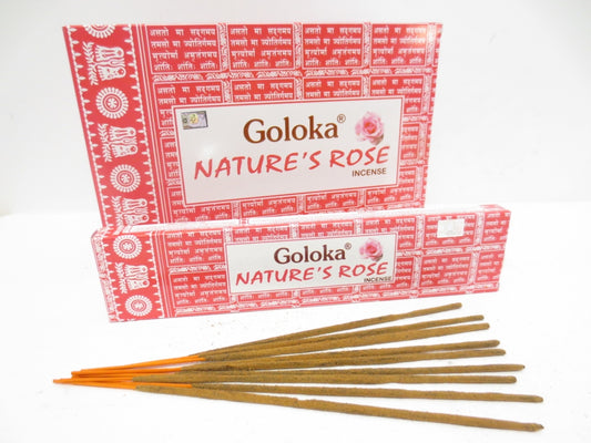 Goloka Nature's Rose Räucherstäbchen