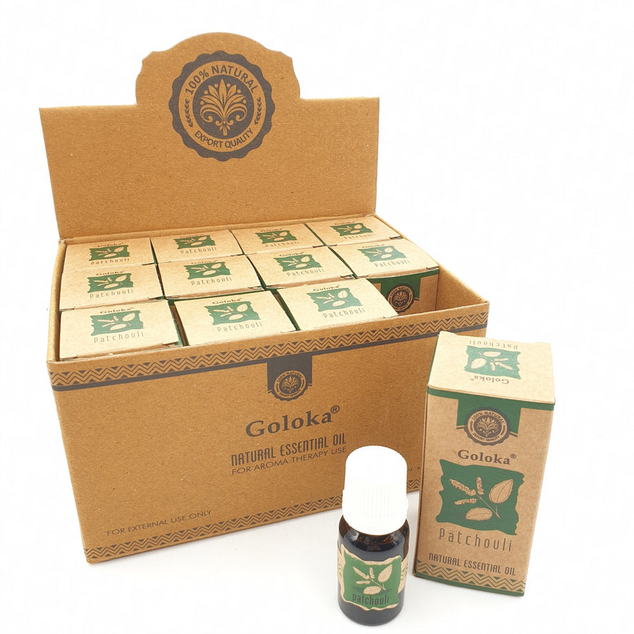 Goloka Natural Essential Oil - Patchouli (12st)