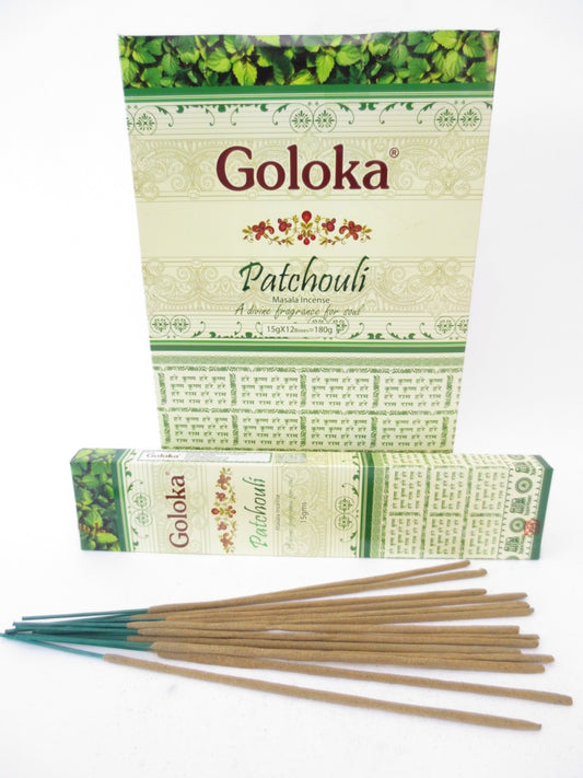 Goloka Patchouli Masala Räucherstäbchen