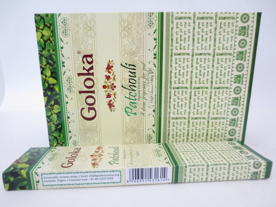 Goloka Patchouli Masala Räucherstäbchen
