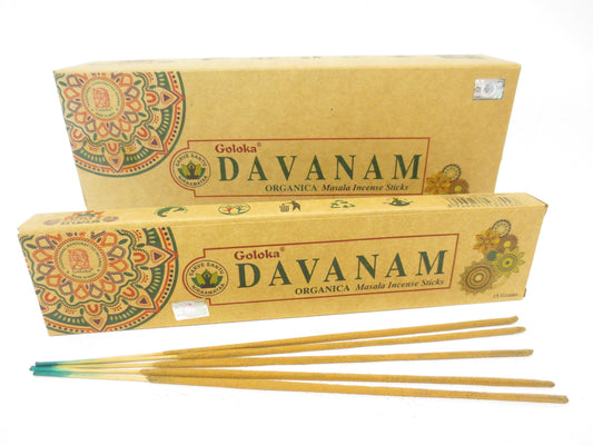 Goloka Davanam Natural Masala Räucherstäbchen