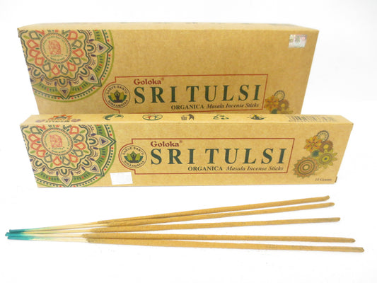 Goloka Sri Tulsi Natural Masala Räucherstäbchen