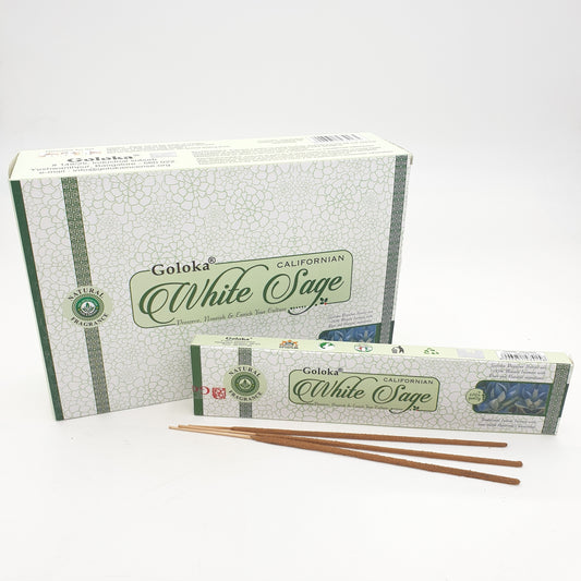 Goloka White Sage Masala Räucherstäbchen