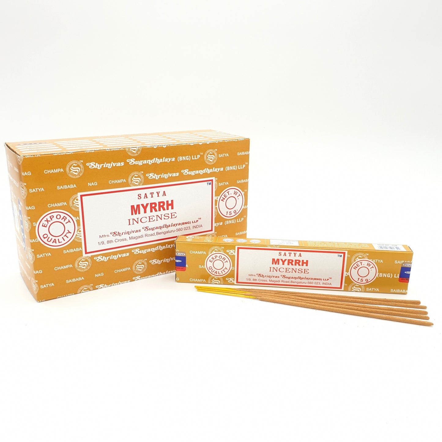 Satya Erd-Räucherwerk - Myrrhe 15g