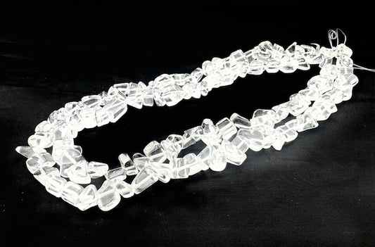 Großhandel 10 mm Bergkristall-Edelstein-Chips Ketten