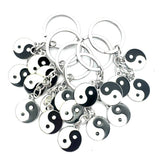 Großhandel 3-in-1 Yin-Yang-Schlüsselanhänger aus Metall (6 Stück)
