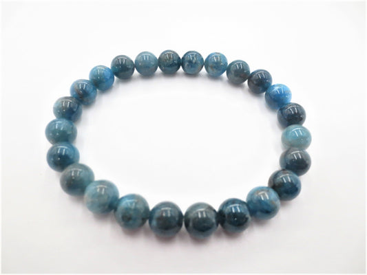 8 mm Apatit Edelsteinarmband – Geschenkbox Inklusiv