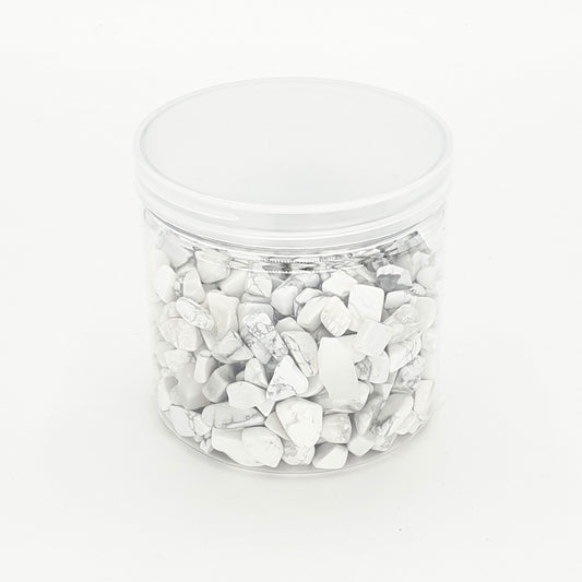 Grohandel - Edelstein-Cluster Howlith 8–12 mm