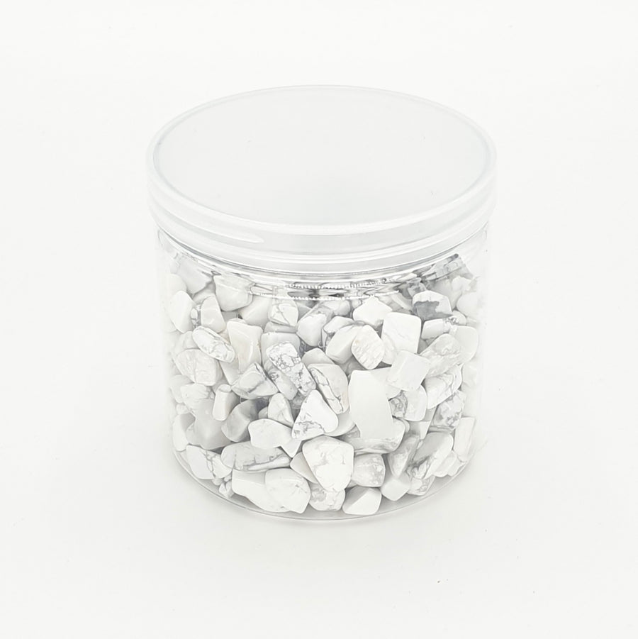 Grohandel - Edelstein-Cluster Howlith 8–12 mm