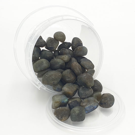Grohandel - Edelstein Cluster Labradorit 20-30mm