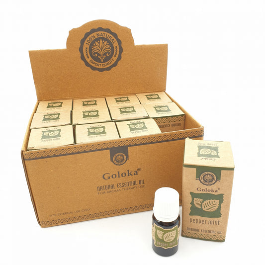 Goloka Natural Essential Oil - Peppermint (12st)