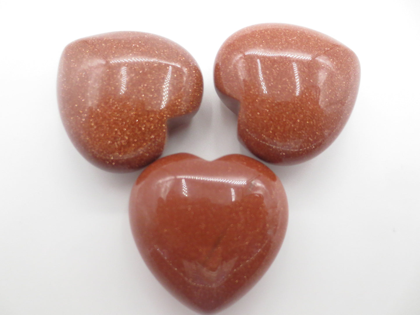 Edelsteen Hart traf Cadeauzakje – Goud Zandsteen (3.)