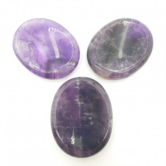 Groothandel - Massage und Meditation Edelsteen Amethyst Set (3 Stück)