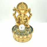 Meditations-LED-Beleuchtung Ganesha Goldbrunnen klein (16055)