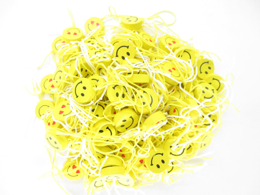 Großhandel Runde Smiley Glücksanhänger