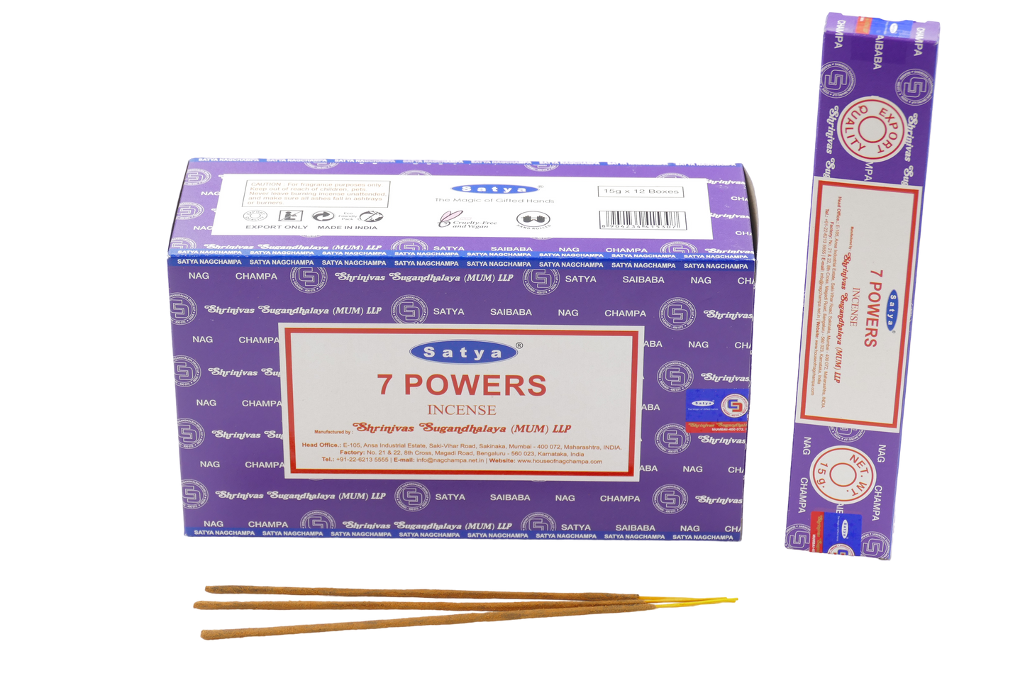 Satya Nag Champa 7 Powers 15 g