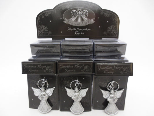 Weie Guardian Angel Display Gift Set Schlsselanhnger