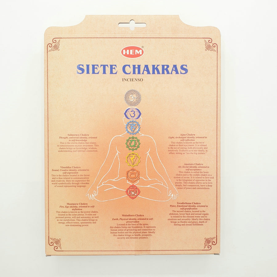 HEM Weihrauch Seven Chakras Geschenkpaket