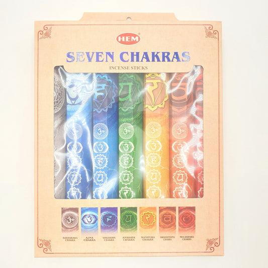 HEM Weihrauch Seven Chakras Geschenkpaket