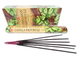 HEM Cinnamon Patchouli Hexa Räucherstäbchen