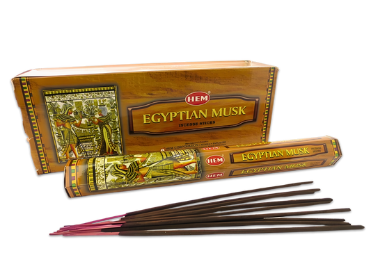 HEM Egyptian Musk Hexa Räucherstäbchen