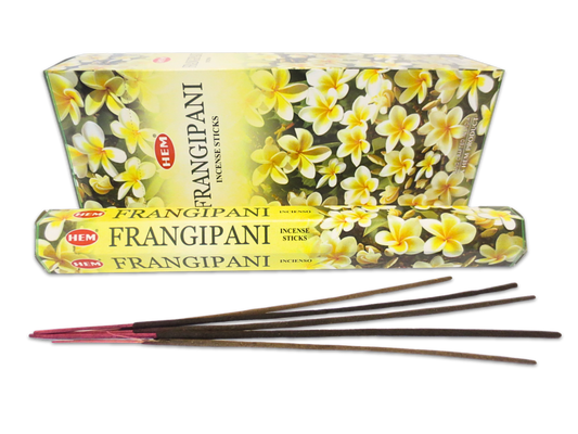 HEM Frangipani Hexa Räucherstäbchen