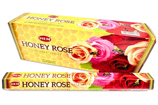 HEM Honey Rose Hexa Räucherstäbchen