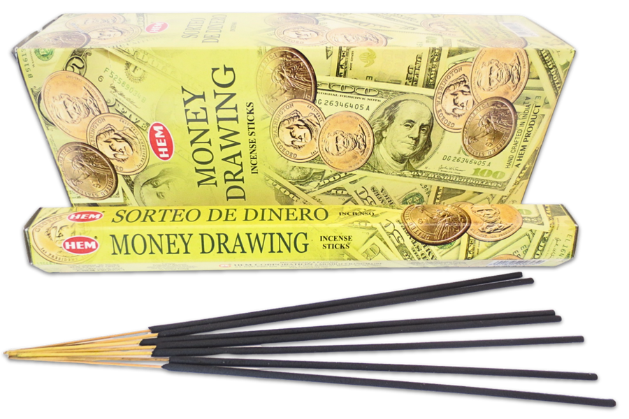 HEM Money Drawing Hexa Räucherstäbchen