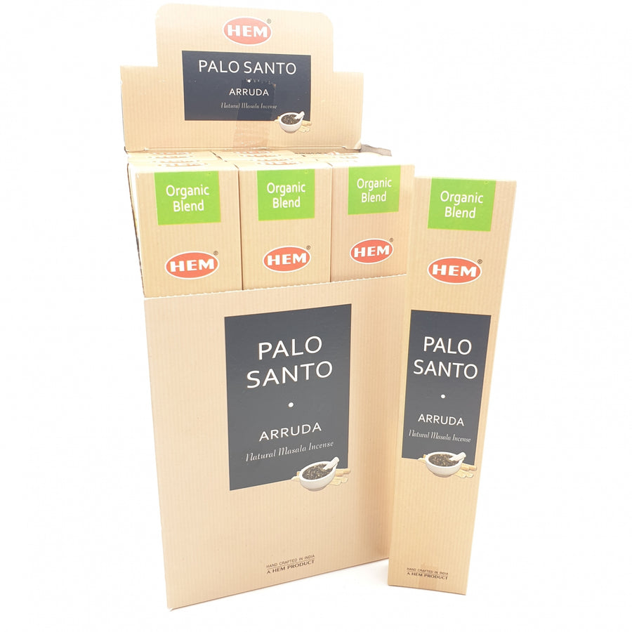 HEM Bio-Mischung Palo Santo &amp; Arruda Räucherstäbchen