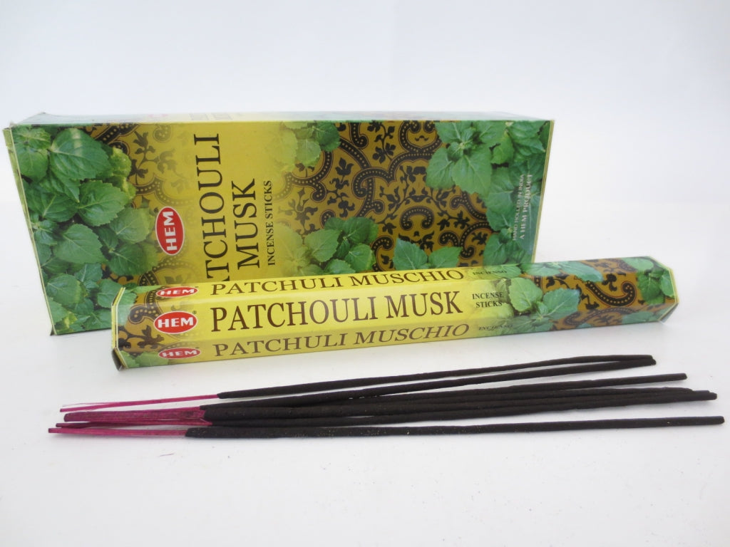 HEM Wierook Hexa – Patchouli-Moschus