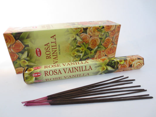 HEM Hexa Räucherstäbchen - Rose Vanilla