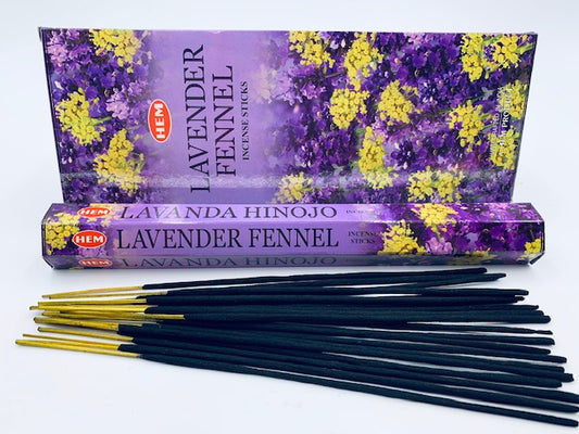 HEM Hexa Räucherstäbchen - Lavendel Fenchel