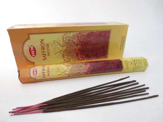 HEM Hexa Räucherstäbchen - Saffron