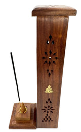 Räucherturm aus Holz Luxus - Buddha (2 Stück)