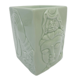 Jade Guanyin Kopf Duftölbrenner Luxus