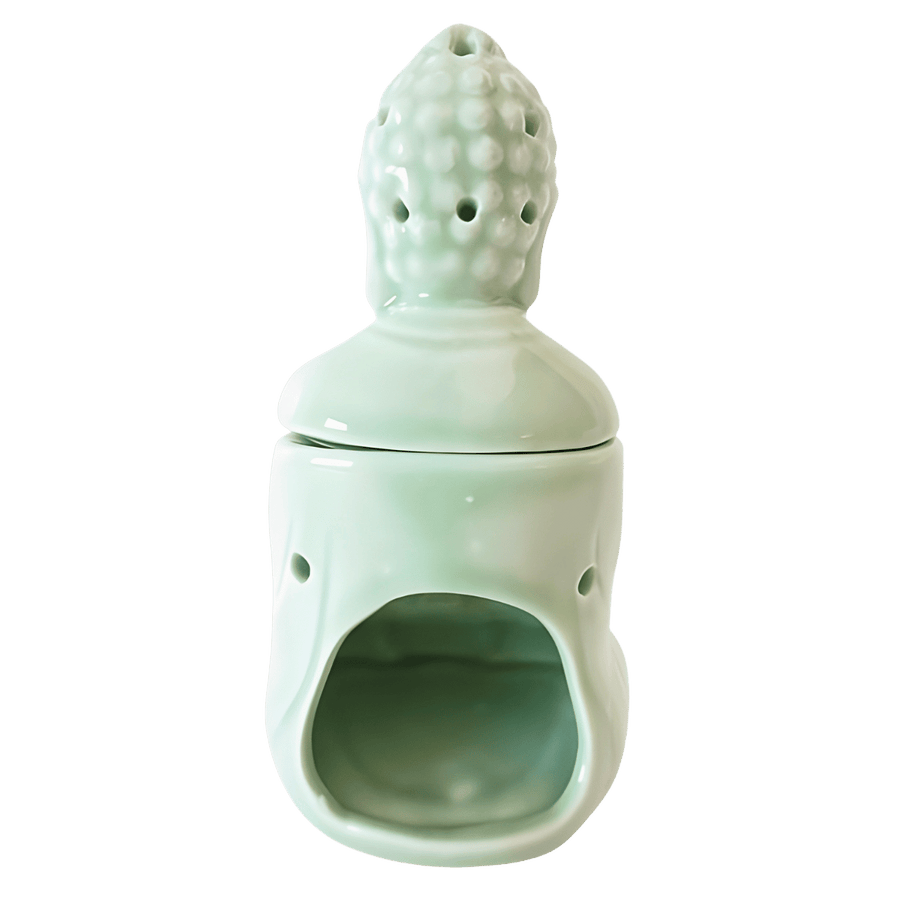 Jade Meditations-Buddha Duftöllampe – Luxus