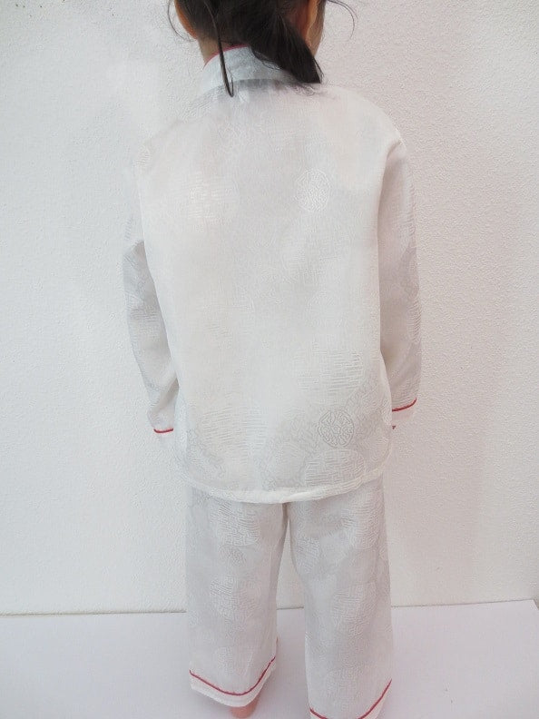Kinder kung fu anzug weiss grosse 12