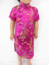 Kinder kleiden Drachen Phoenix fuchsia