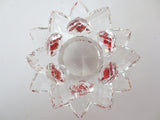 Kristall-Lotus Rot 10 cm (klein)