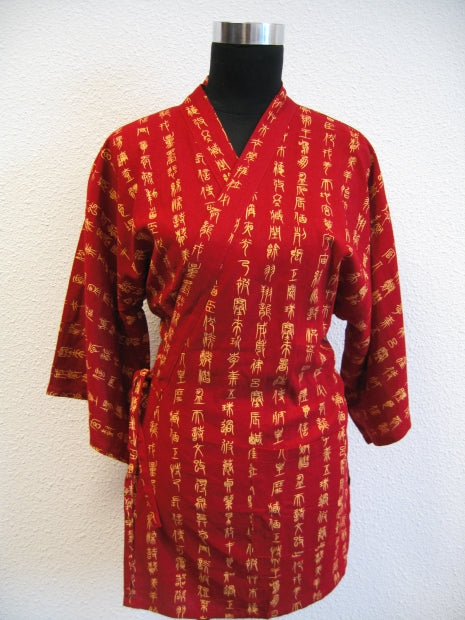 Kung Fu Shirt Schriftzeichen - S