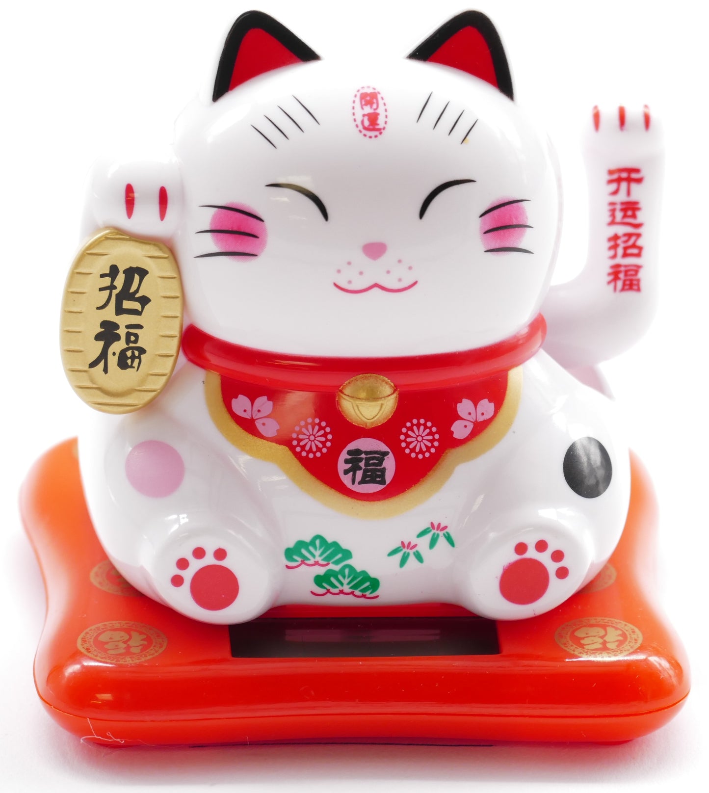Lucky Cat Solarleuchte - Wit (III)