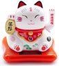 Lucky Cat Solarleuchte - Wit (III)