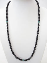 Mala Gebetskette schwarz Sandalholz 6mm