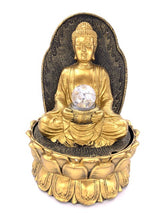 Meditations-LED-Beleuchtung Buddha Golden Fountain Groß (17037)