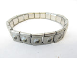 Metal Ying yang armbander