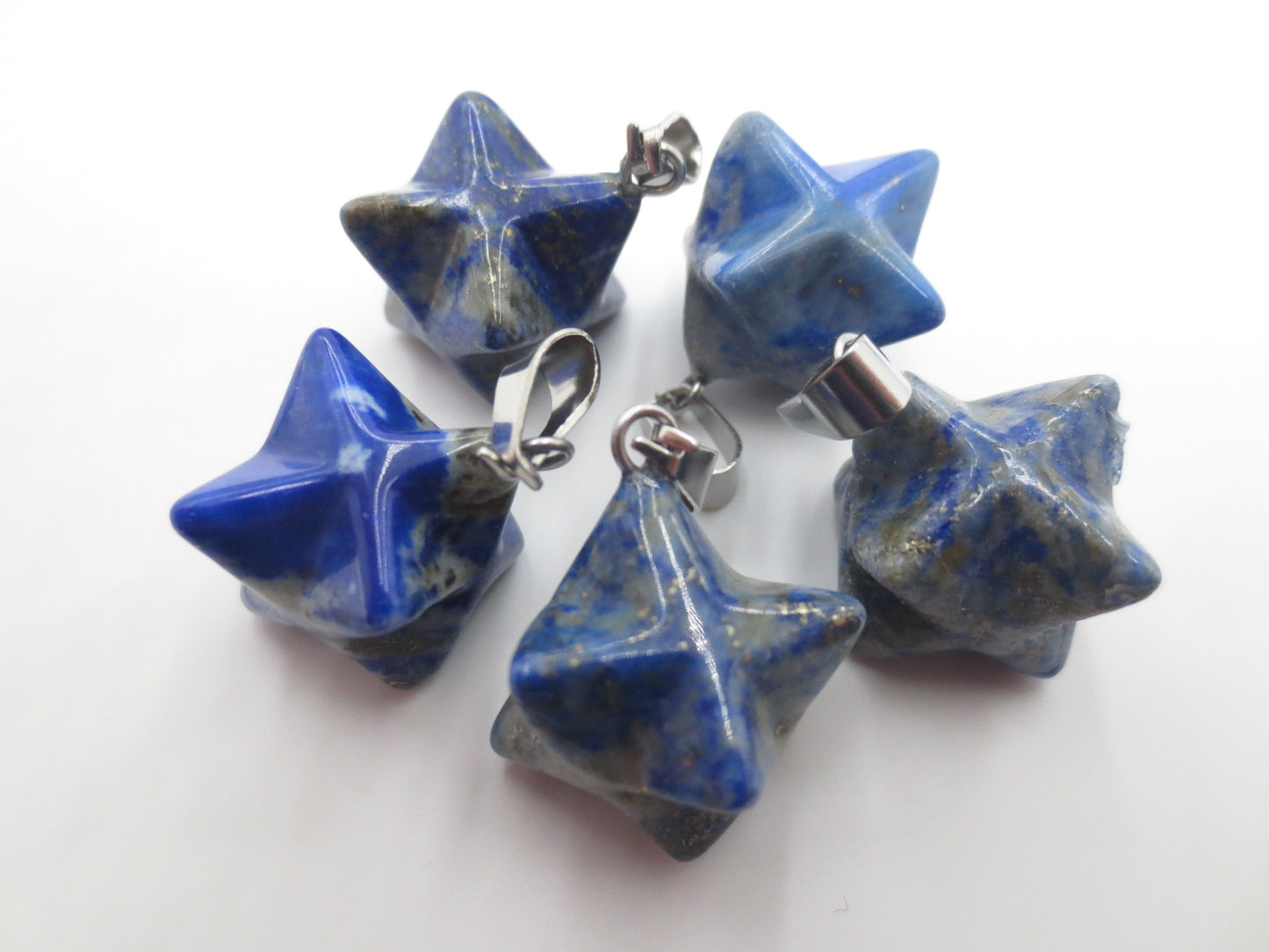 Edelsteen Meteoor Hanger - Lapiz Lazuli (5 Stück)