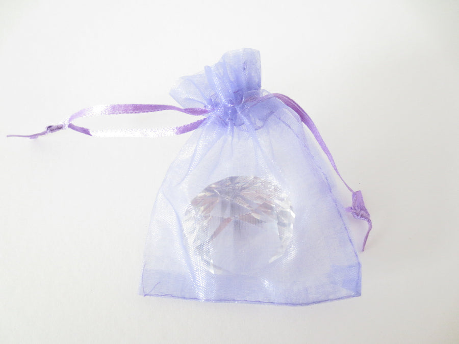 Organzabeutel 7,5 x 10 cm - Lila (100 Stück)